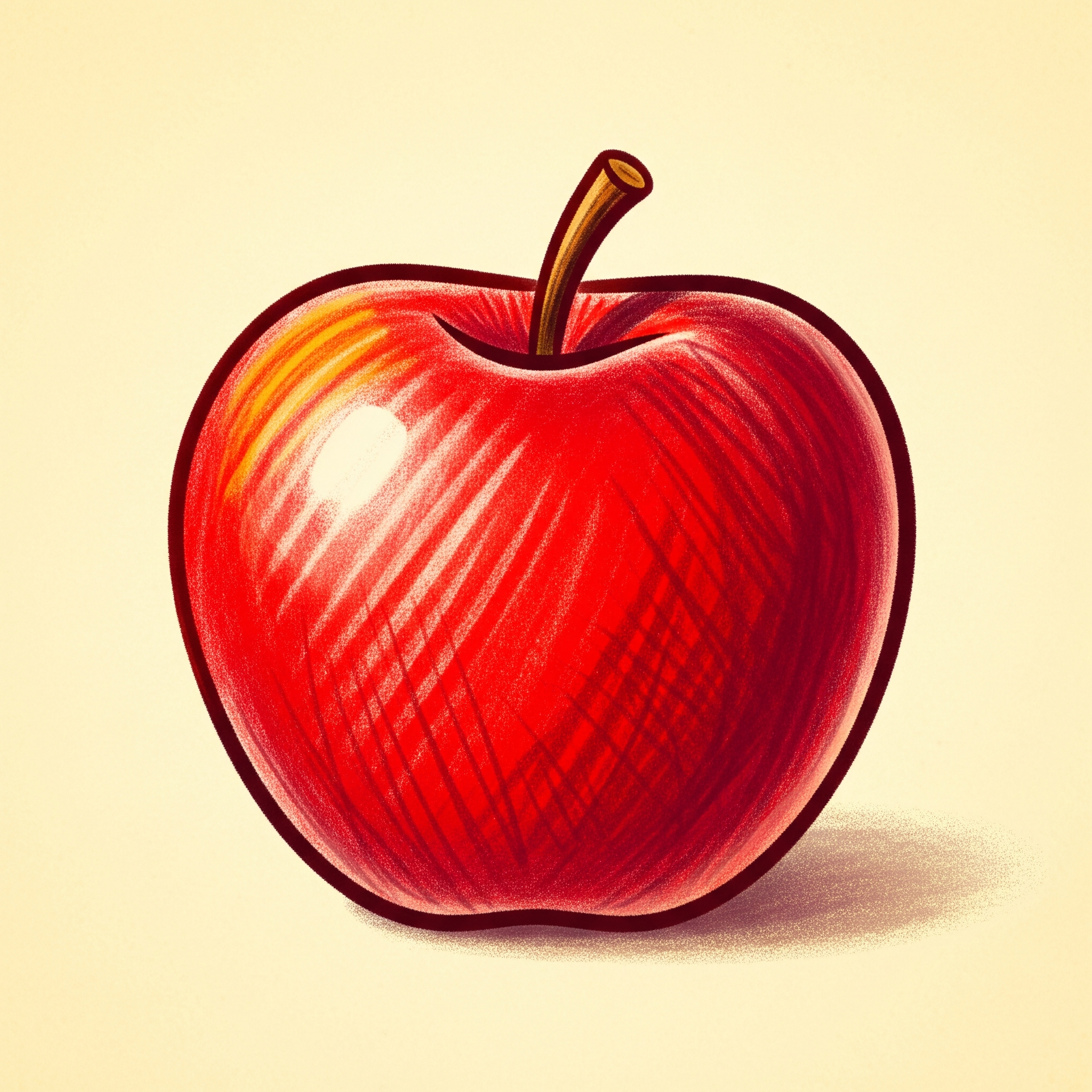 Red apple