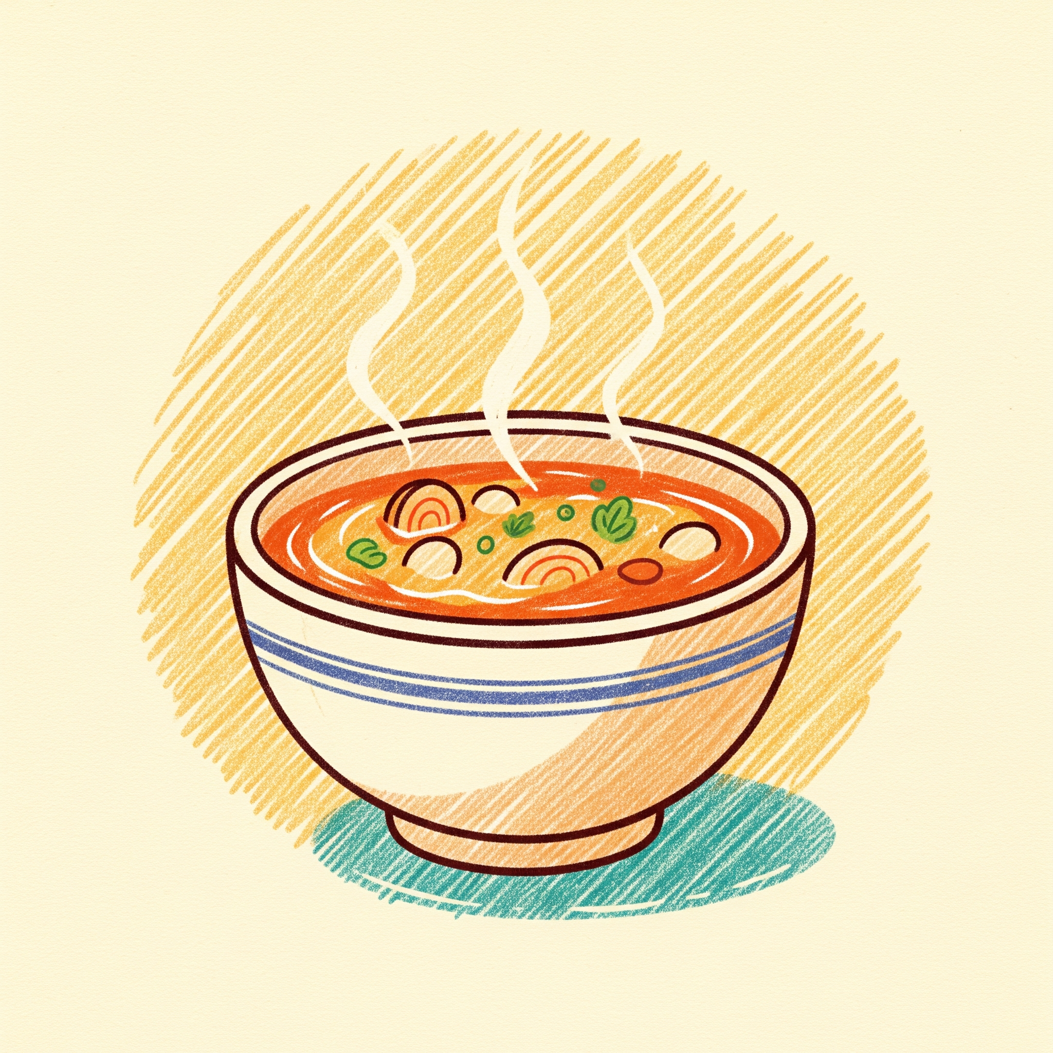 Hot soup